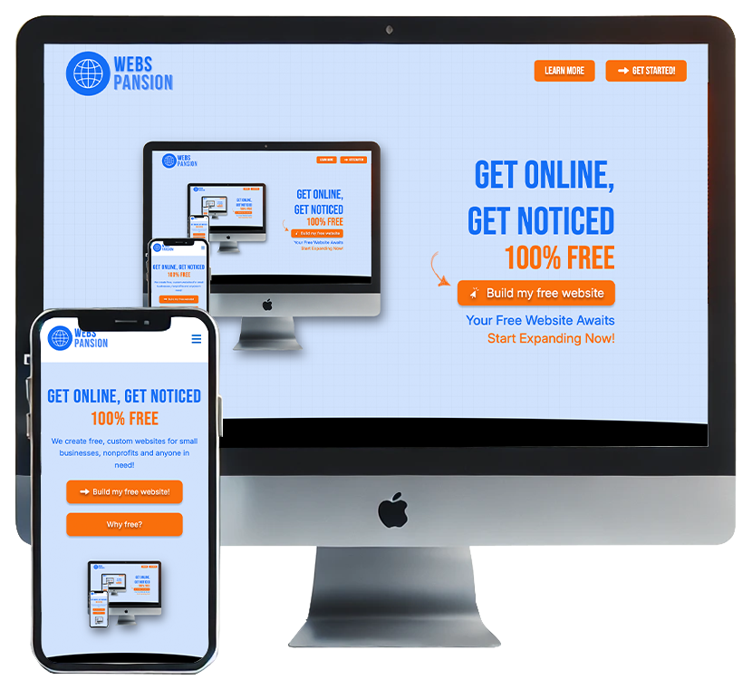 Example of a professional website built by Webspansion